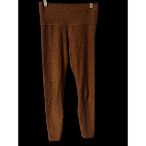 Vuori High-Waisted Performance Leggings Womens SM Heathered Rust PILATES GYM WEA